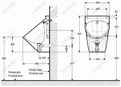 IFO Писсуар Public Steel 8710082 – фотография-3